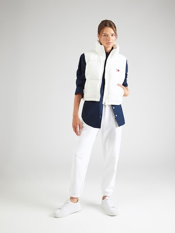 Gilet 'ALASKA' Tommy Jeans en blanc