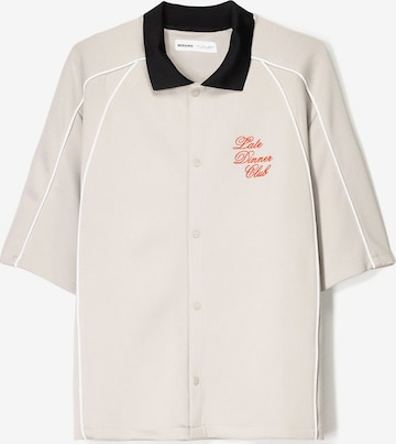 Camicia di Bershka in grigio: frontale