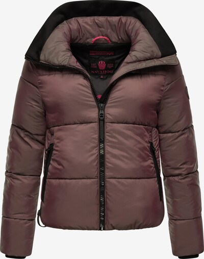NAVAHOO Winter jacket 'Sternschnüppchen' in Aubergine, Item view