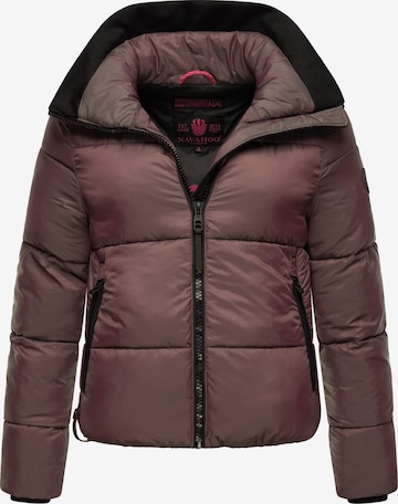 NAVAHOO Winterjacke 'Sternschnüppchen' in Lila: predná strana