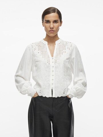 ROUGE EDIT Bluse in Weiß: Vorderseite