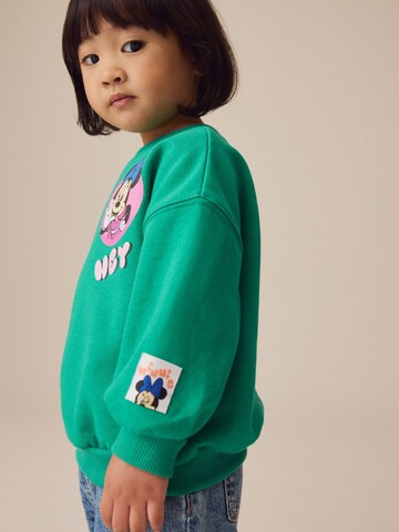 Next Bluzka sportowa 'Minnie Mouse' w kolorze zielony