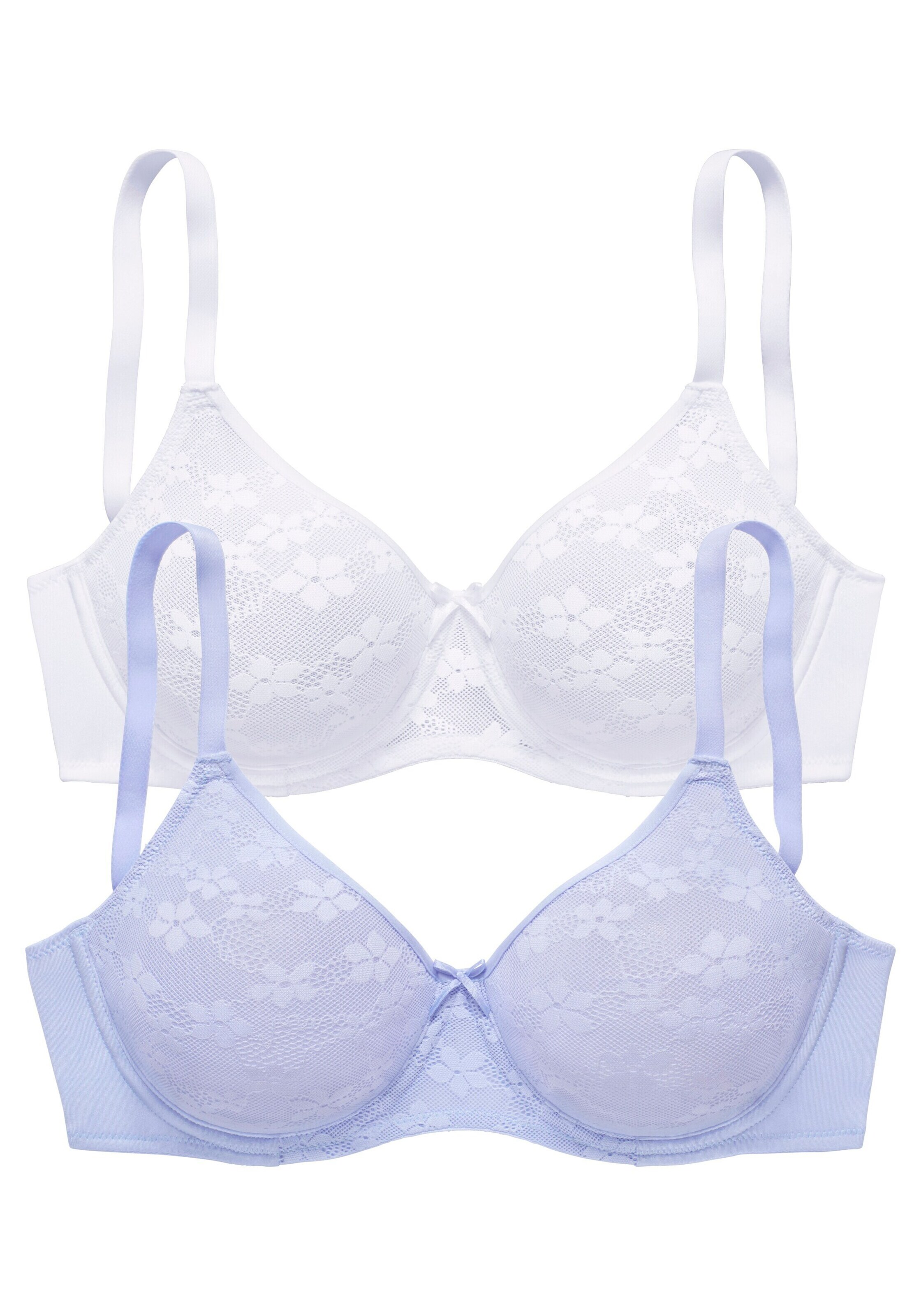 PETITE FLEUR Minimizer BH in Lila: Vorderseite