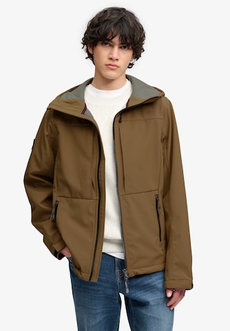 Superdry & Co Přechodná bunda – béžová: přední strana