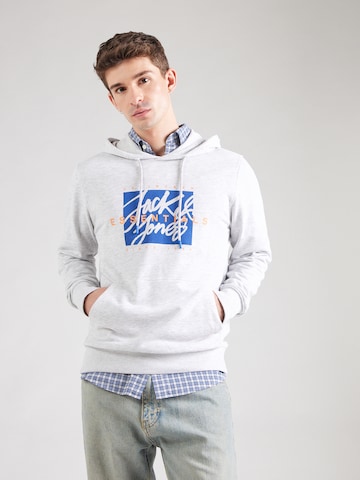 JACK & JONES Sweatshirt 'JJColton' in Weiß: Vorderseite