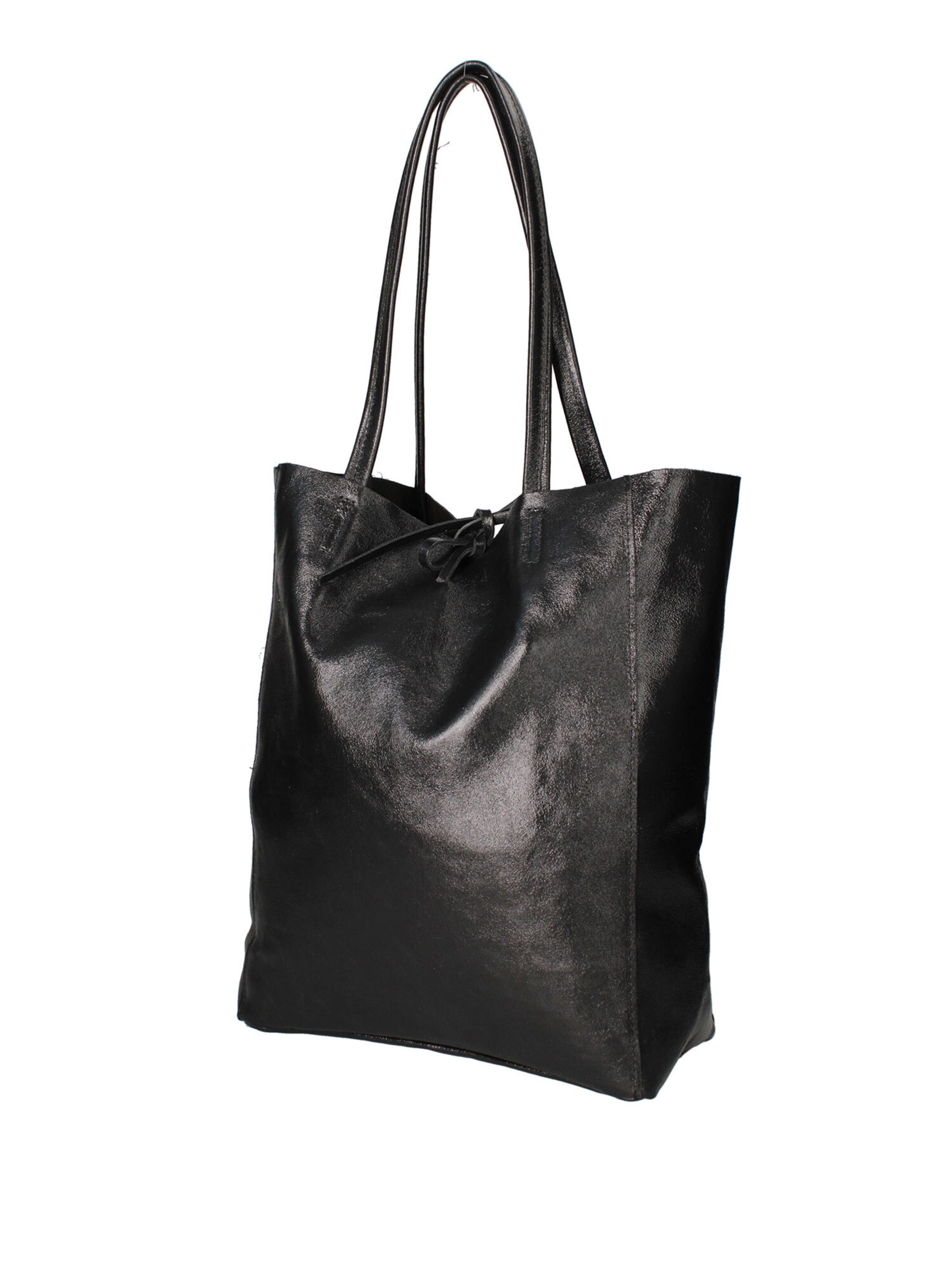 Shopper di Gave Lux in nero: frontale