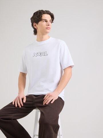 Karl Lagerfeld - Camisa em branco: frente