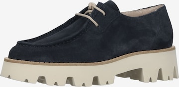 Paul Green Lace-Up Shoes in Blue: front