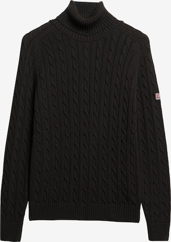Pull-over Superdry en beige : devant
