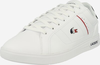 LACOSTE Baskets basses 'Europa' en bleu marine / rouge / blanc, Vue avec produit