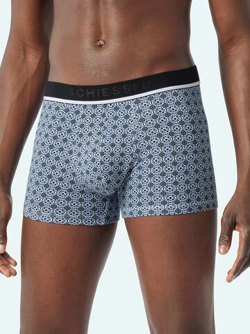 Boxers SCHIESSER en bleu : devant