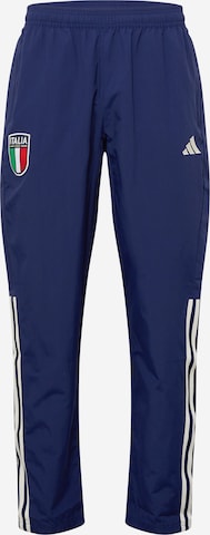 ADIDAS PERFORMANCE regular Παντελόνι φόρμας 'Italy Tiro 23 Presentation' σε μπλε: μπροστά