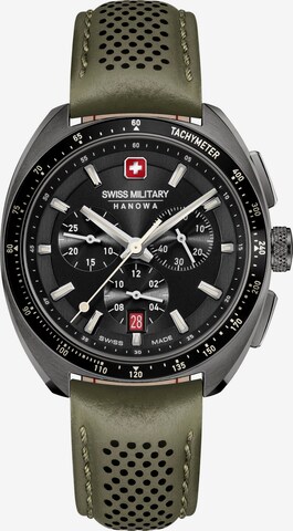 SWISS MILITARY HANOWA Uhr in Schwarz: predná strana