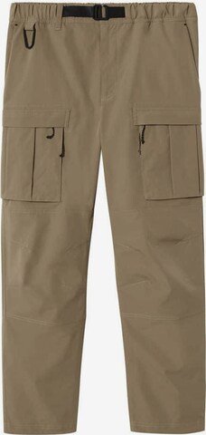 MANGO MAN Regular Athletic Pants 'Astorgl' in Beige: front