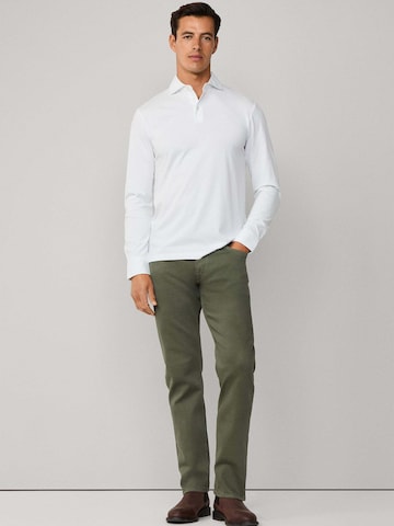 Hackett London Poloshirt in Weiß