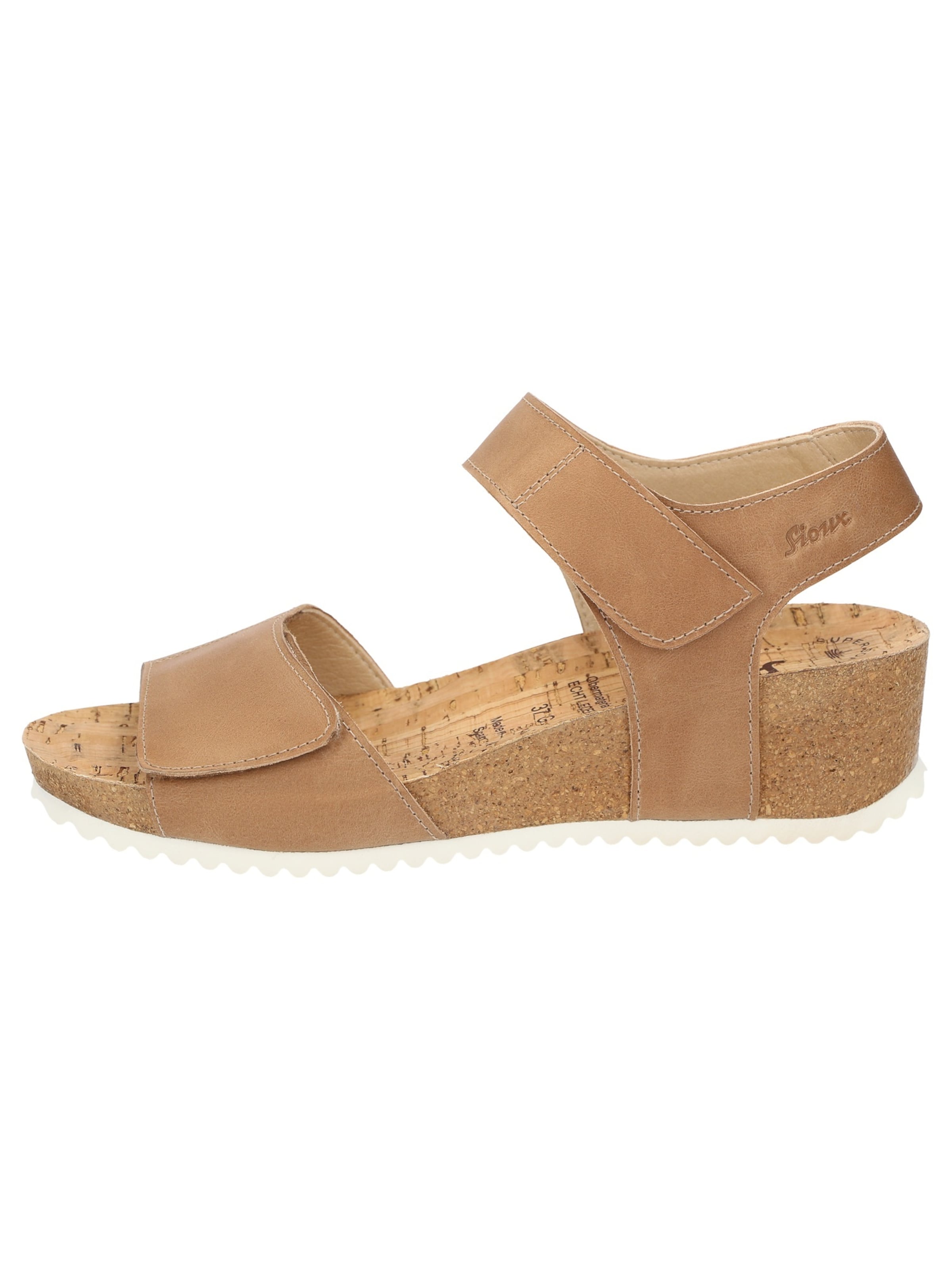 SIOUX Sandale in Beige