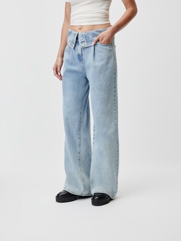 regular Jeans con pieghe 'Donia Tall' di LeGer by Lena Gercke in blu: frontale