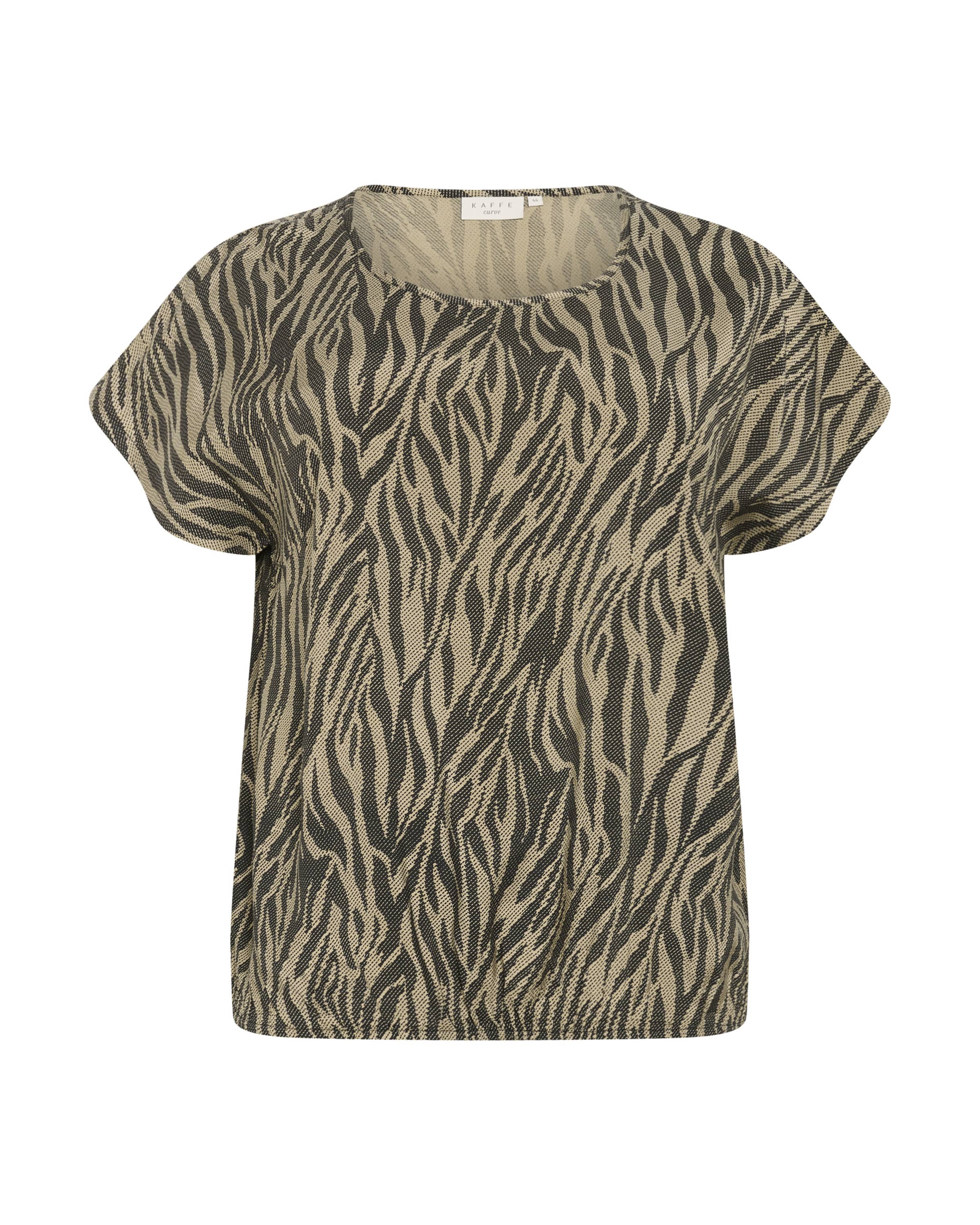 Chemisier 'Maren' KAFFE CURVE en beige : devant