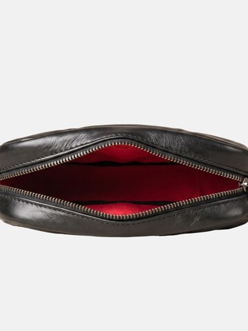 Borsa a tracolla 'Borsa a Tracolla Sauvage Leather Quilted Virginia Rhinè' di Virginia Rhinè in nero