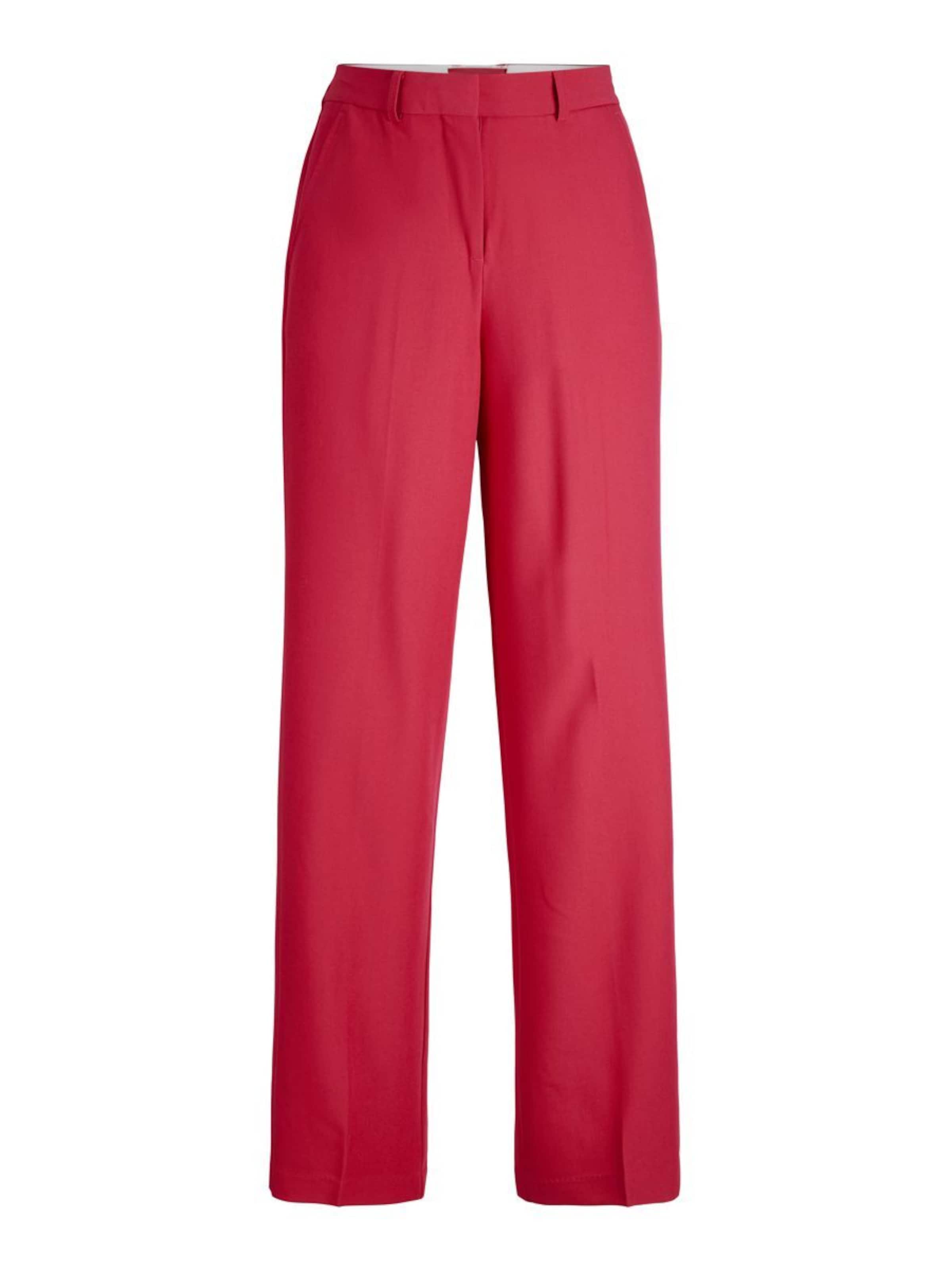 JJXX Pleated Pants in Red: front
