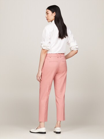 TOMMY HILFIGER Slim fit Trousers in Pink