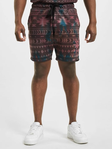 Just Rhyse Regular Shorts 'Pocosol' in Braun: predná strana