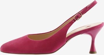 Escarpins à bride arrière 'CIARA' Högl en rose : devant