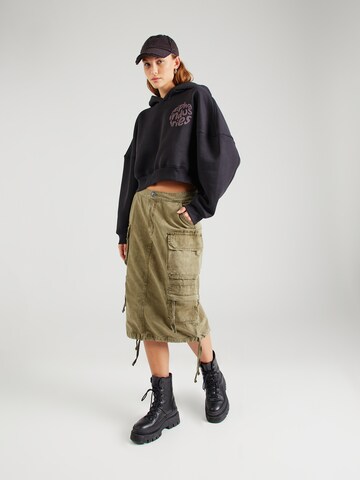 ALPHA INDUSTRIES Mikina – černá