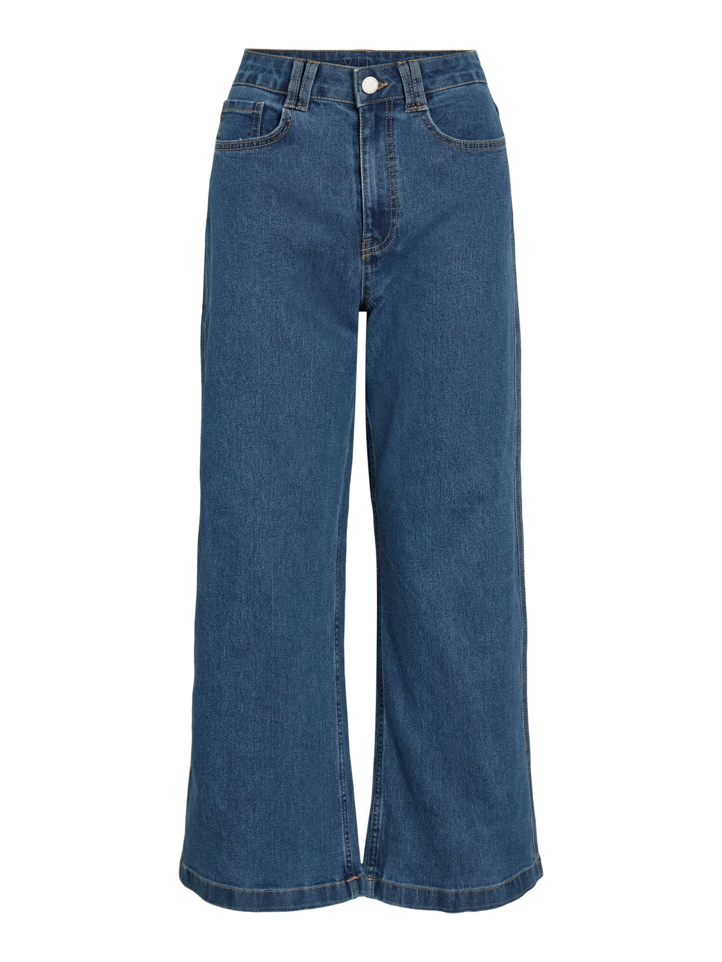 VILA Jean 'VILotta' en bleu denim, Vue avec produit