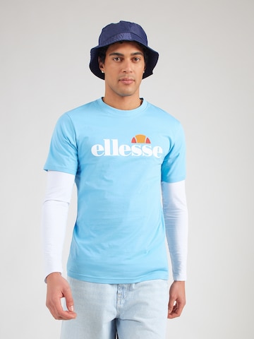 ELLESSE Μπλουζάκι 'Prado 2' σε μπλε: μπροστά