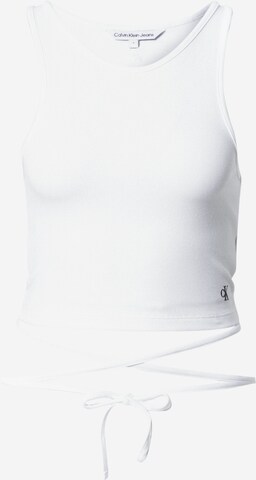 Calvin Klein Jeans Top in Weiß: predná strana