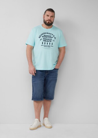 s.Oliver Men Big Sizes T-Shirt in Grün