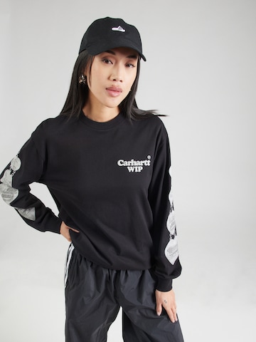 Carhartt WIP Тениска 'Hartt' в черно: отпред