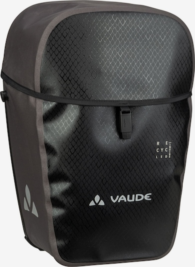 VAUDE Fahrradtasche 'Aqua' in schwarz / weißmeliert, Produktansicht