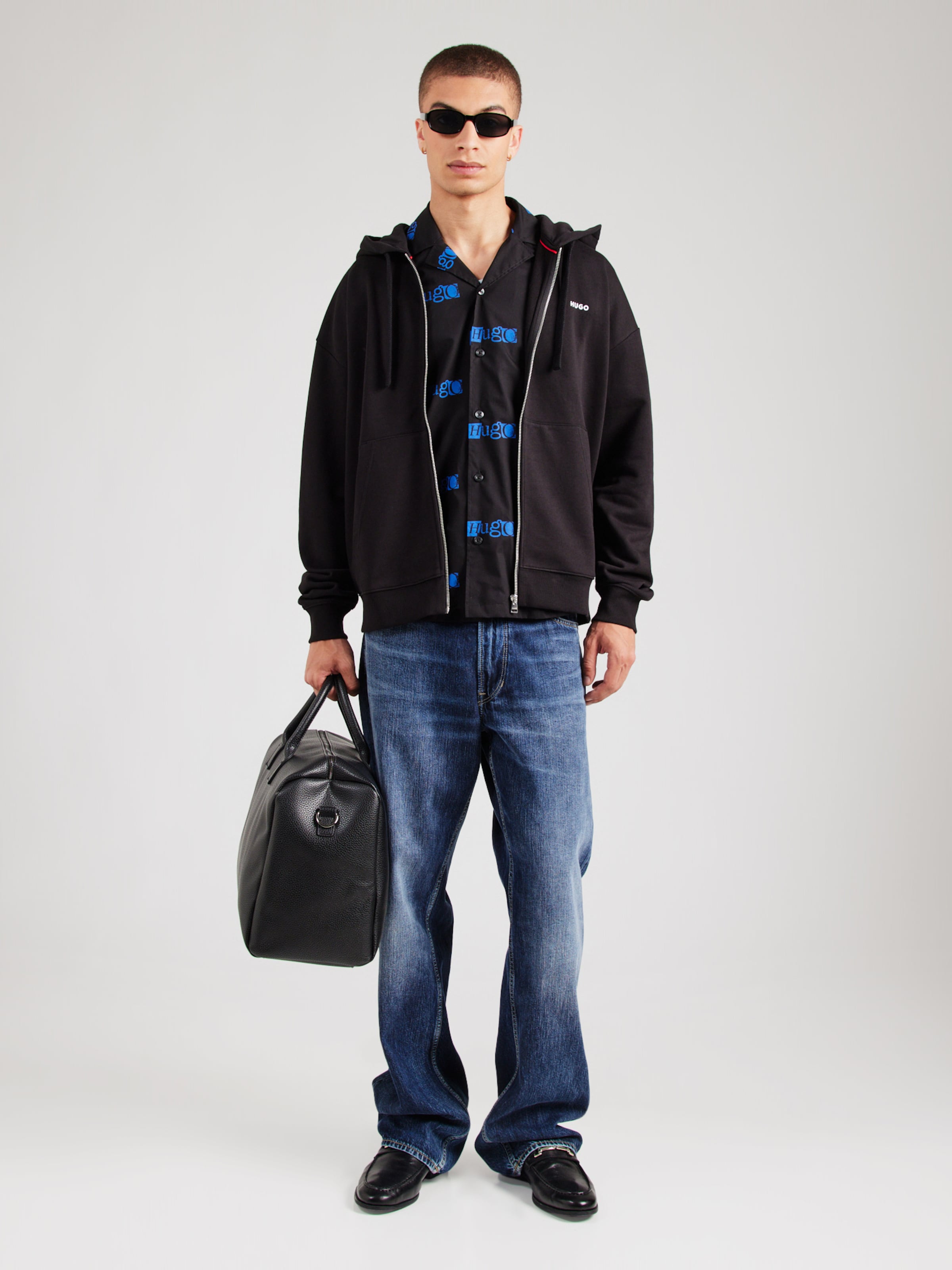 HUGO Zip-Up Hoodie 
