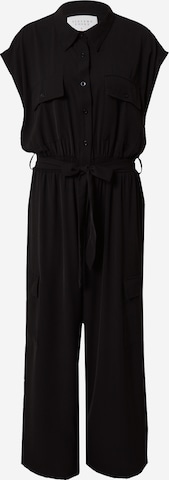 SISTERS POINT - Jumpsuit 'GONA' en negro: frente