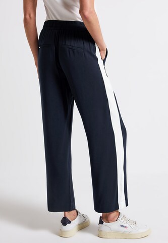 STREET ONE Loosefit Hose in Blau