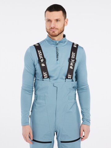 PROTEST Regular Workout Pants 'PRTBASE' in Blue