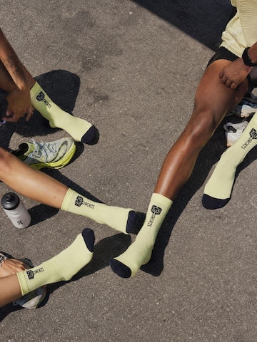 SWORTS Athletic Socks 'WFW' in Yellow