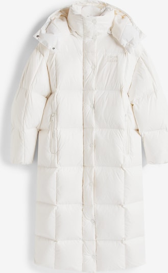 Tommy Jeans Pitkä talvitakki 'Alaska' värissä valkoinen, Tuotenäkymä