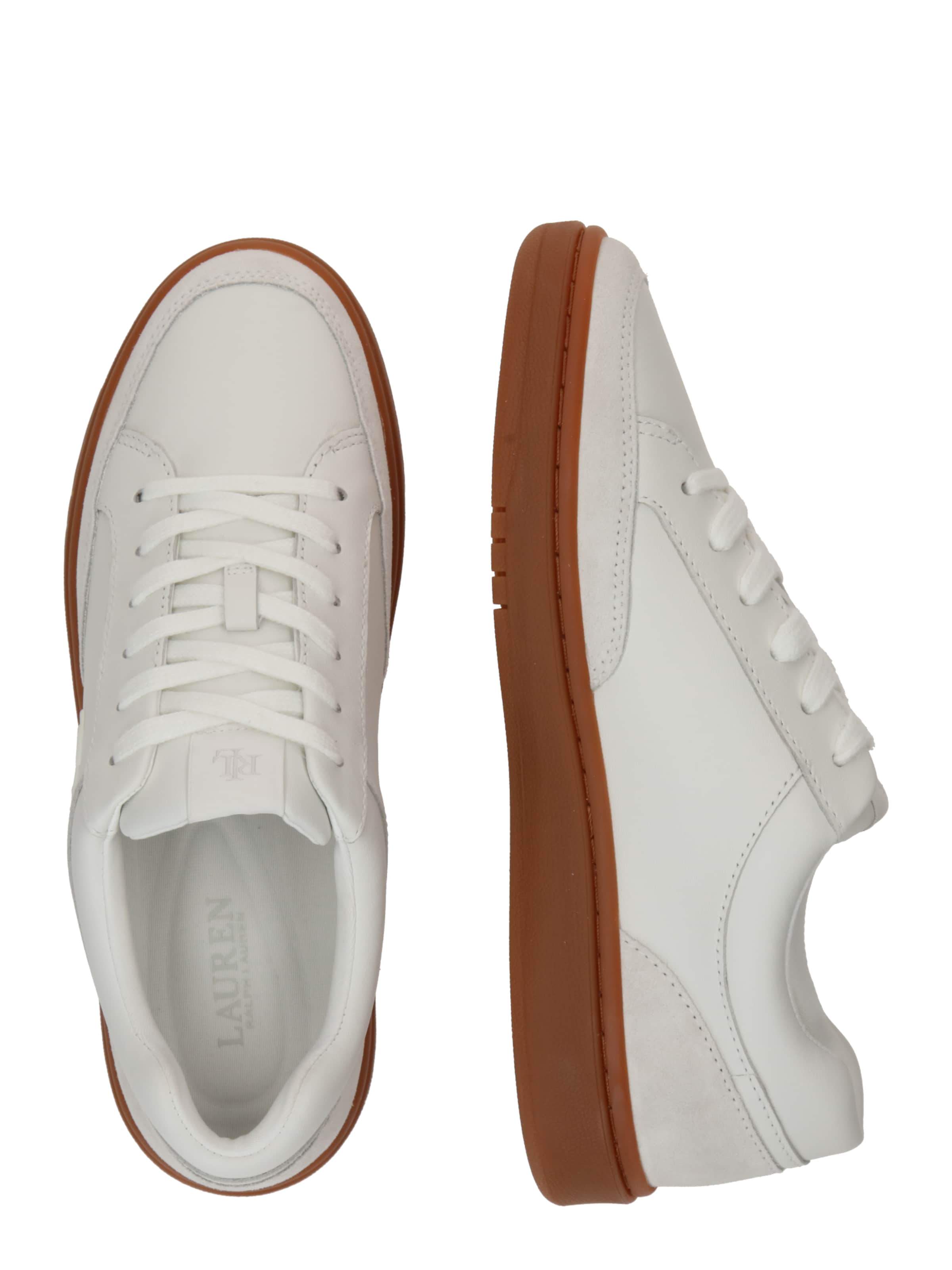 Lauren Ralph Lauren Platform trainers 'HAILEY' in White