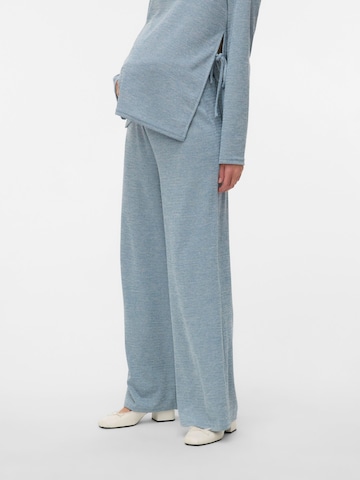 MAMALICIOUS Regular Trousers in Blue: front
