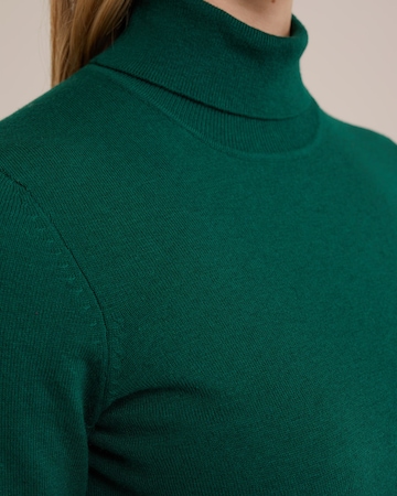 WE Fashion Πουλόβερ σε πράσινο