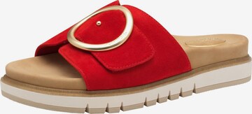 Mule Tamaris en rouge : devant