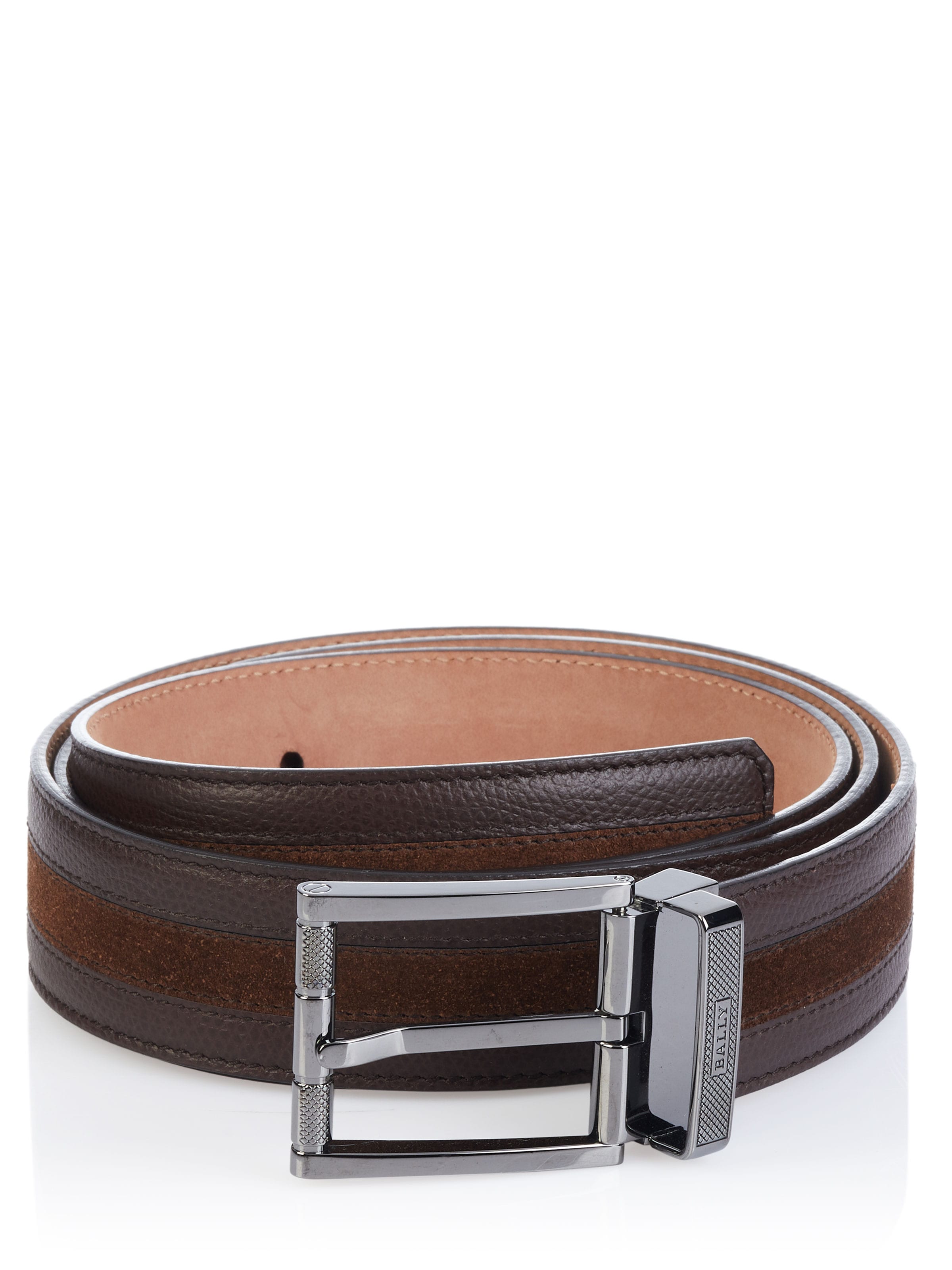 Bally Belt 'Bally Gürtel' in Brown: front