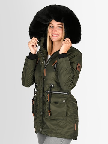 NAVAHOO Winter Parka in Green