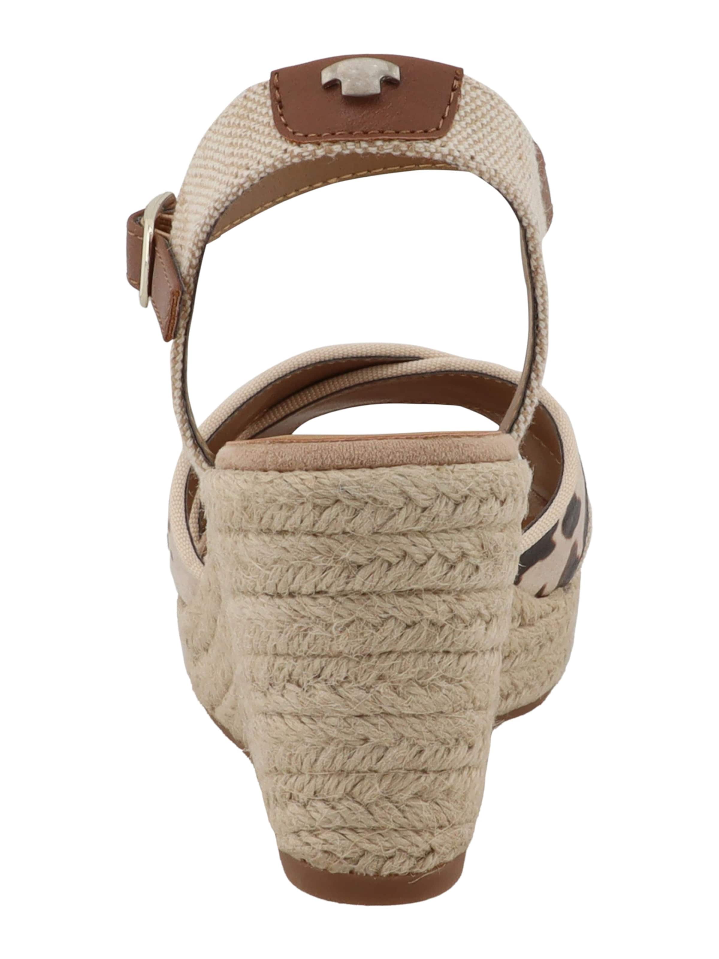 TOM TAILOR - Sandalias con hebilla en beige