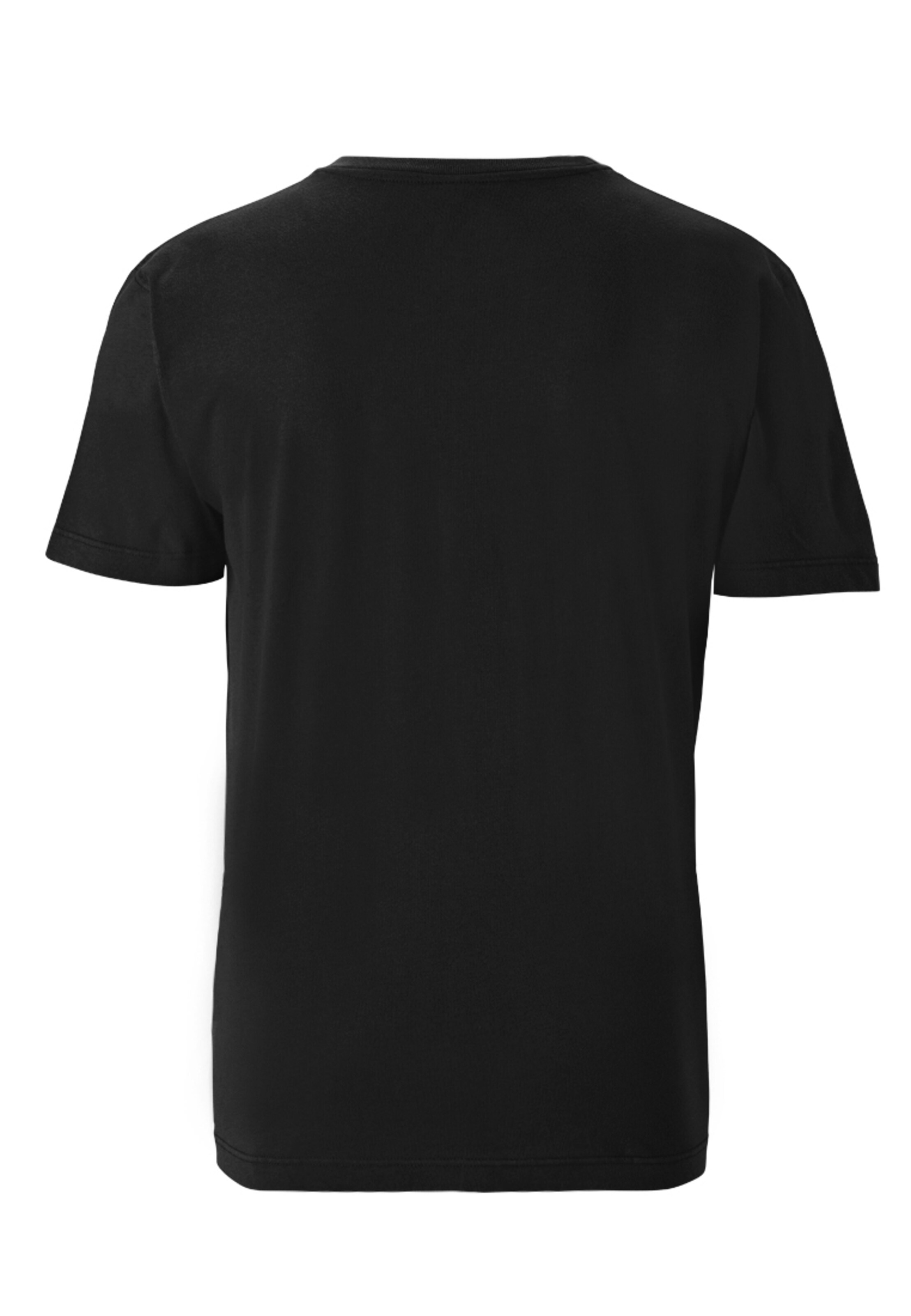 Männer Große Größen LOGOSHIRT T-Shirt in Schwarz - QY72373