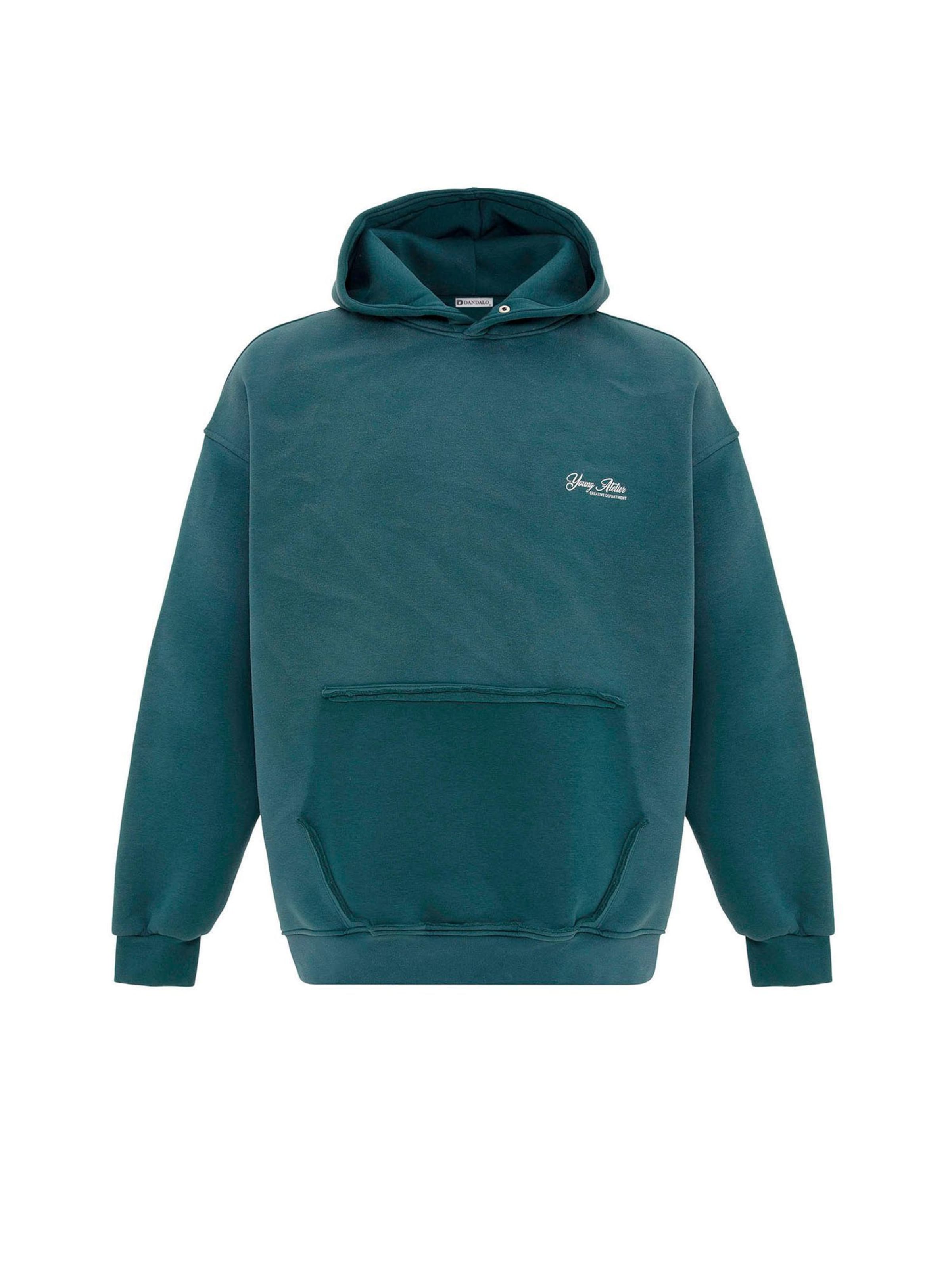 Sweat-shirt Dandalo en vert : devant