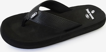 Brasileras - Zapatos para playa y agua 'Puff' en negro: frente